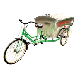 人力保潔三輪車(鐵斗)、（不銹鋼斗）
